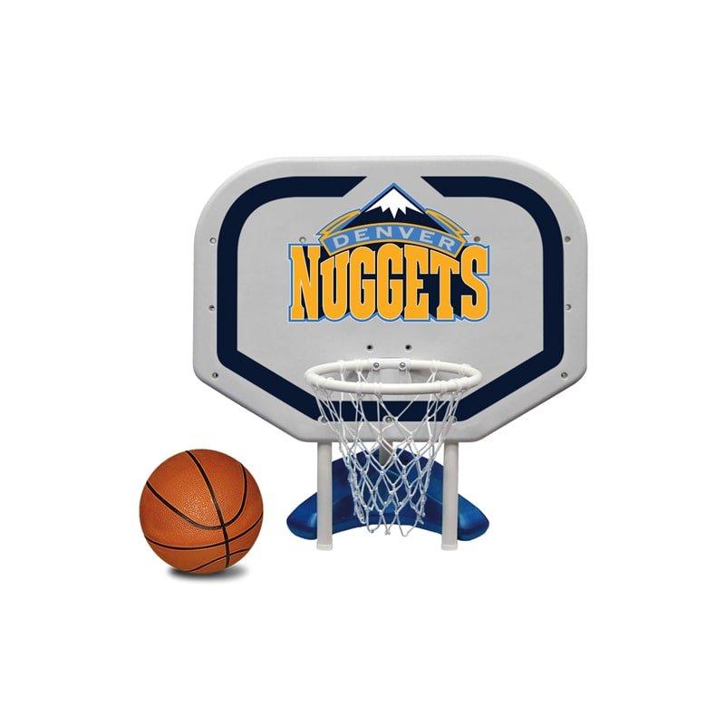 Denver Nuggets NBA Pro Rebounder Poolside Basketball Game