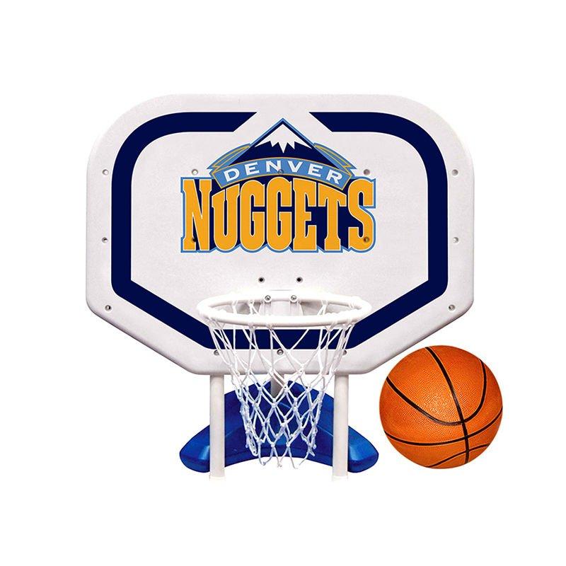 Denver Nuggets NBA Pro Rebounder Poolside Basketball Game
