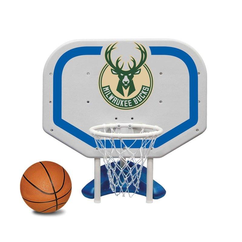 Poolmaster  Milwaukee Bucks NBA Pro Rebounder Poolside Basketball Game