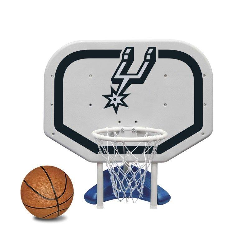 San Antonio Spurs NBA Pro Rebounder Poolside Basketball Game