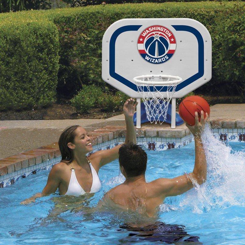 Washington Wizards NBA Pro Rebounder Poolside Basketball Game