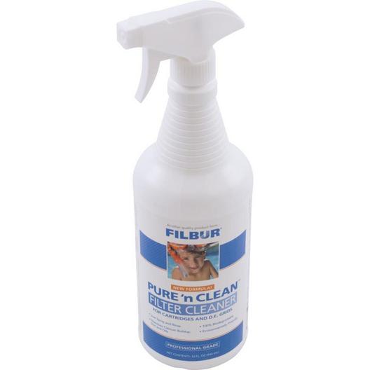 Filbur  Pure N Clean Filter Cleaner 32oz Bottle