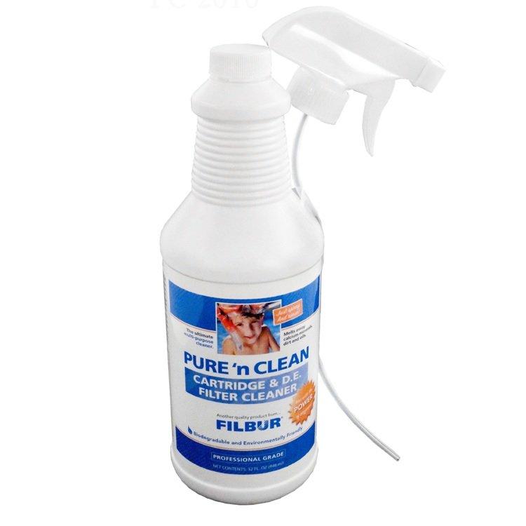 Filbur Pure N' Clean Filter Cleaner 32oz Bottle