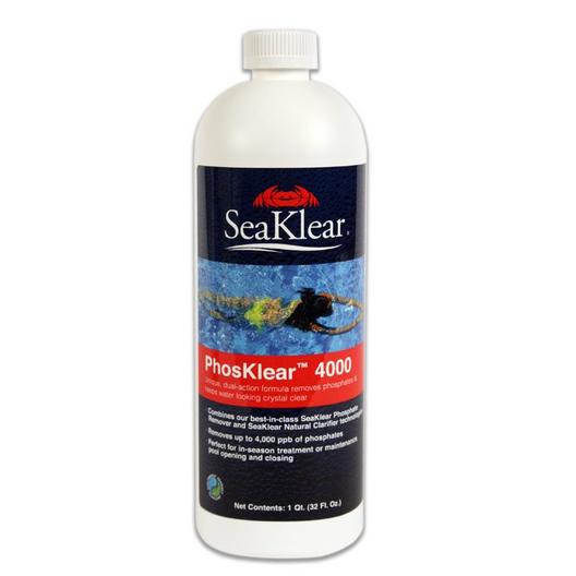 Seaklear  PhosKlear 4000 Dual-Action Algaecide Prevention Formula 1 qt