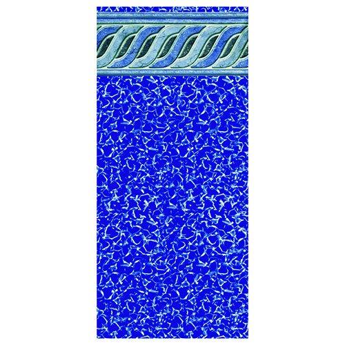 Unibead 27' Round Emerald Tile 54 in. Depth Above Ground Pool Liner, 20 Mil