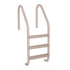 Saftron  24 Residential 3-Step In Ground Ladder Taupe