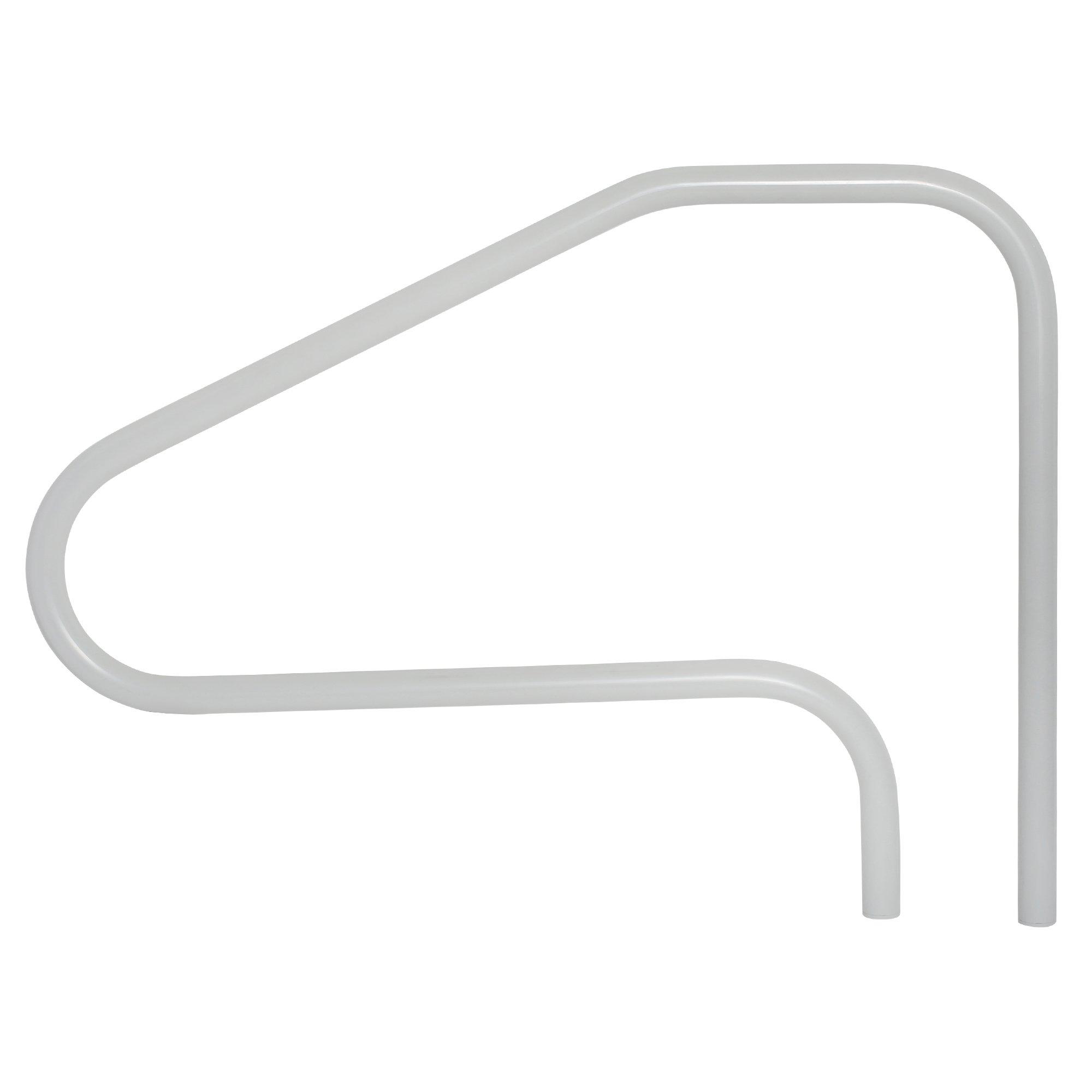 Saftron  48 x 32 Return to Deck 4 Bend Hand Rail Gray