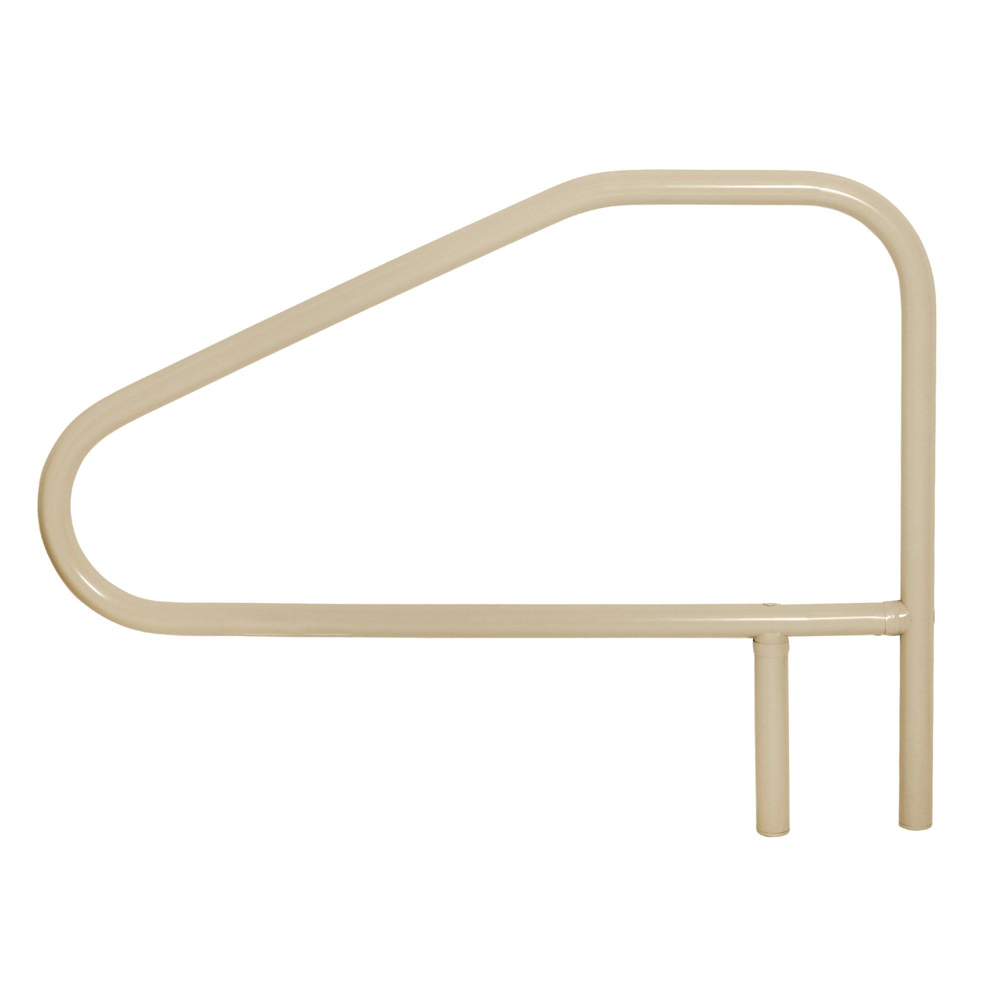 Return to Deck Cross Braced Hand/Grab Rail 4 Bend, Beige