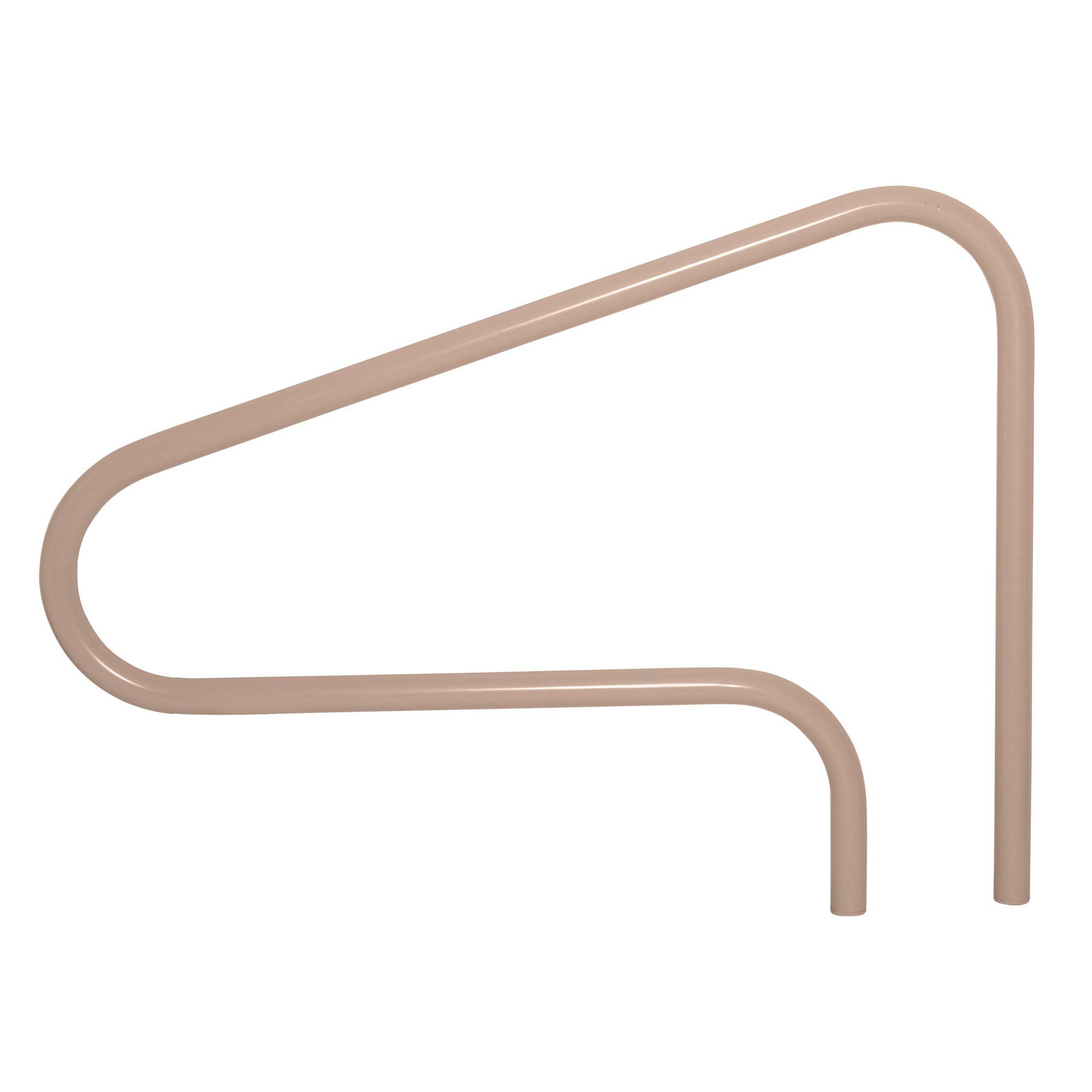 48" x 32" Return to Deck 3 Bend Hand Rail, Taupe