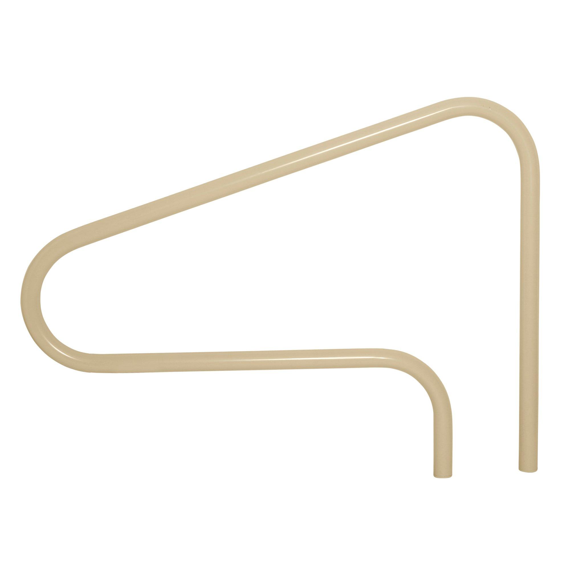 48" x 32" Return to Deck 3 Bend Hand Rail, Beige