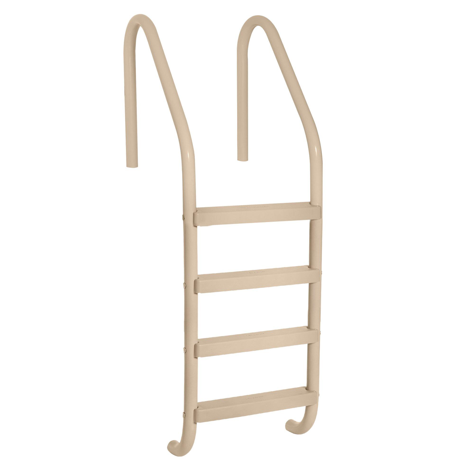 Saftron  24 Residential 4-Step In Ground Ladder Beige