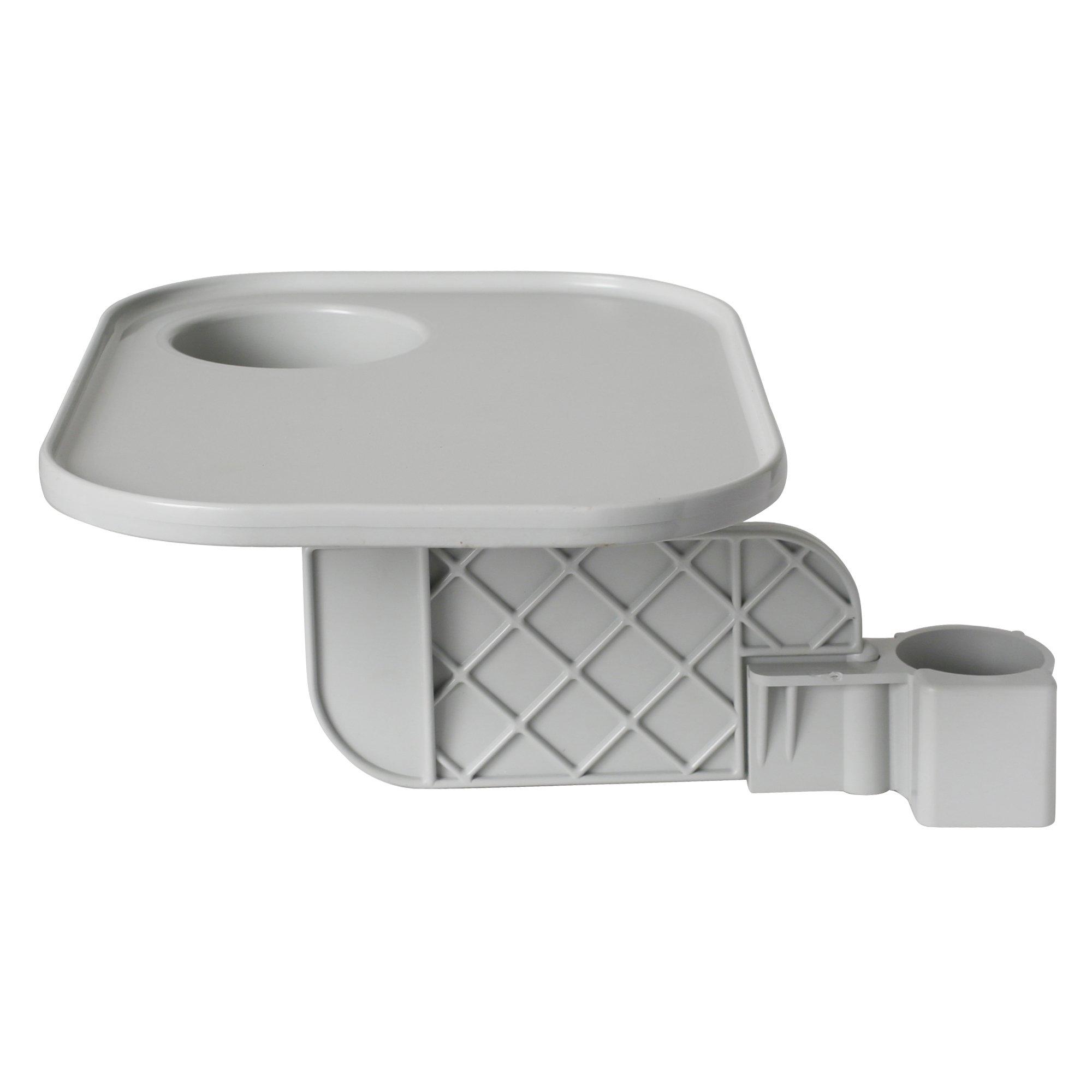 Saftron  Drink Holder Snap-on Tray Gray