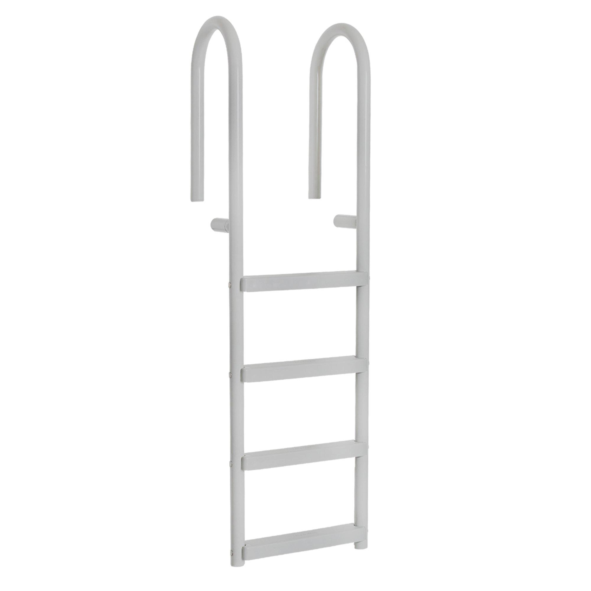 Saftron  4-Step Dock Ladder Gray