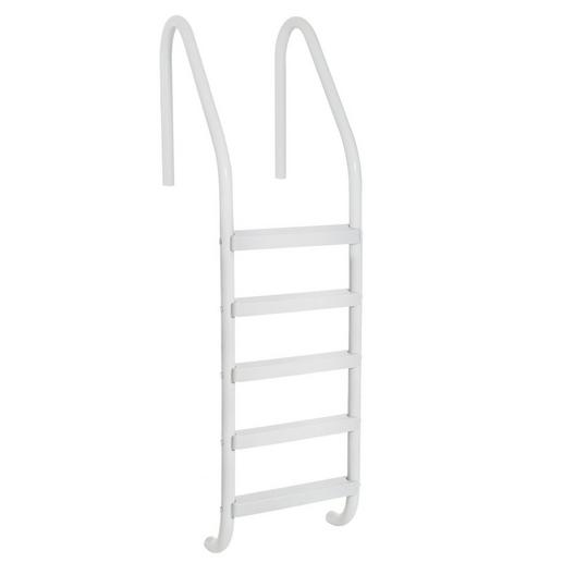 Saftron  24 Residential 5-Step In Ground Ladder White