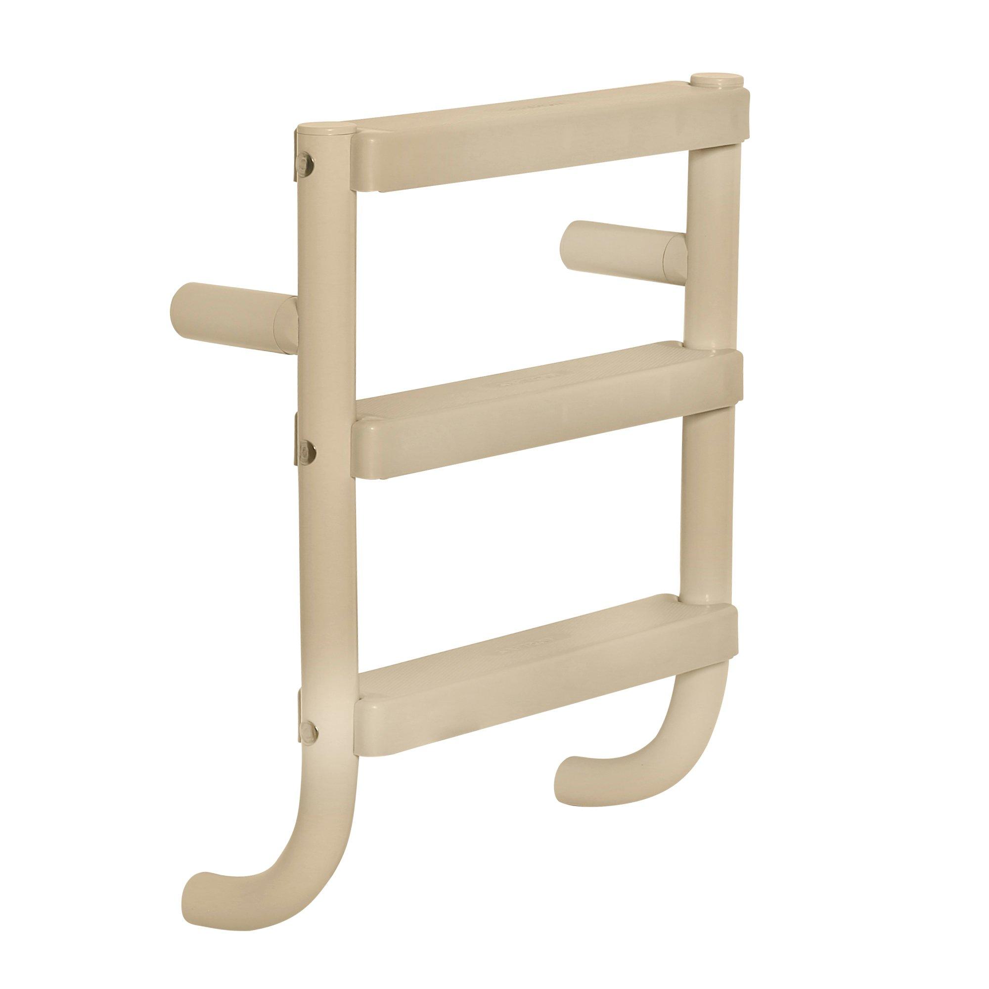 Saftron  7 x 26 Wall Mounted 3 Step Split Ladder Beige