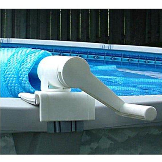  Horizon Pro Solar Cover Reel for Inground Swimming Pools,  Heavy Duty Aluminum Roller with Attachment Kit and Wheels, Suitable for  Residential and Small Commercial Pools, 22 FT Wide : Patio