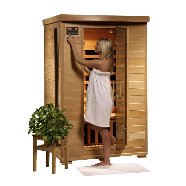 Heatwave  2-Person Sauna with Carbon Heaters
