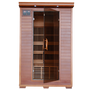 2-Person Cedar Deluxe Sauna with Carbon Heaters