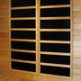 4-Person Hemlock Corner Infrared Sauna with Carbon Heaters