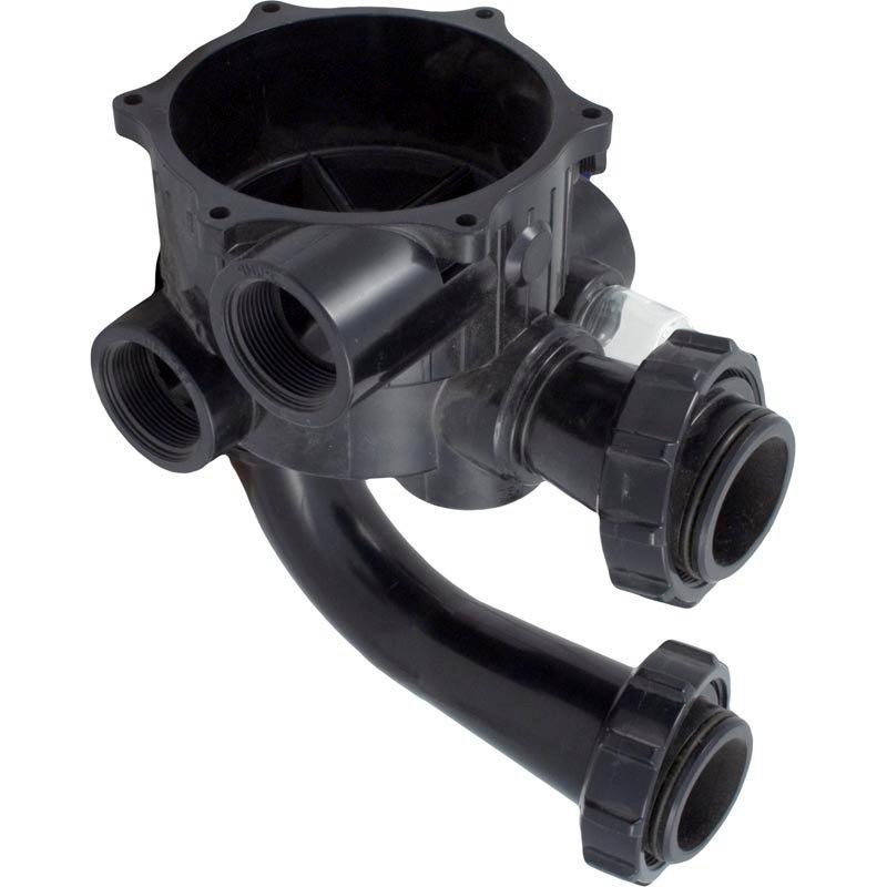 Hayward  Valve body inc sight glass  gasket filter tank pipes w/locknuts for Pro Series