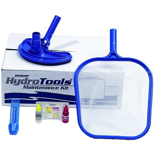 Basic Maintenance Kit - Vac Head, Dual Test Kit, Leaf Skimmer and Thermometer