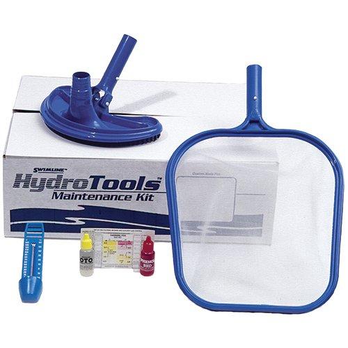 Basic Maintenance Kit - Vac Head, Dual Test Kit, Leaf Skimmer and Thermometer