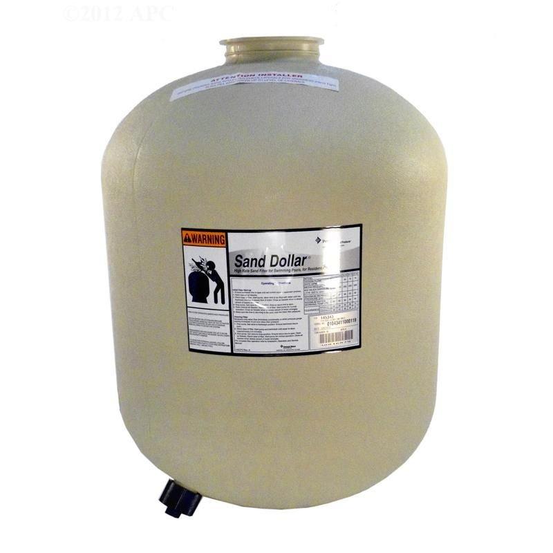 Pentair  Tank w/Drain SD60 Almond