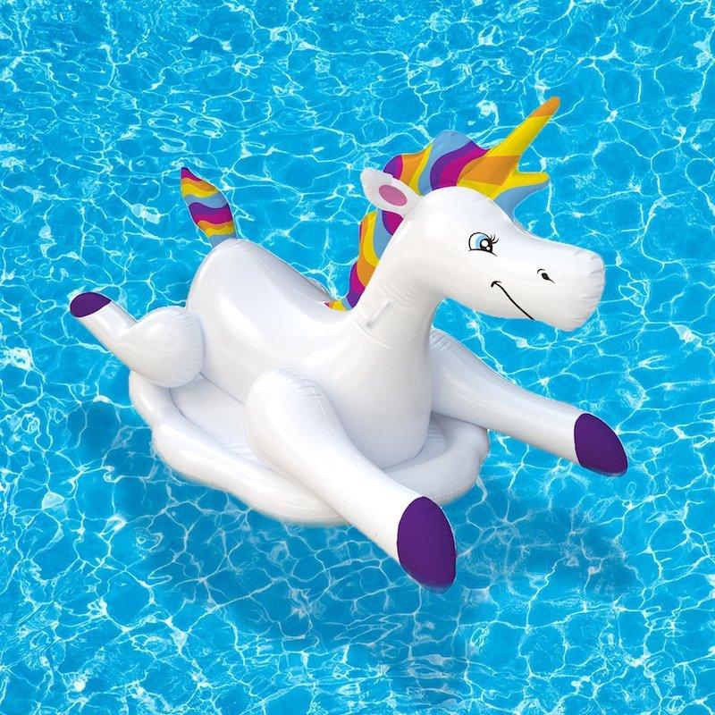 Rainbow Unicorn Inflatable Pool Float