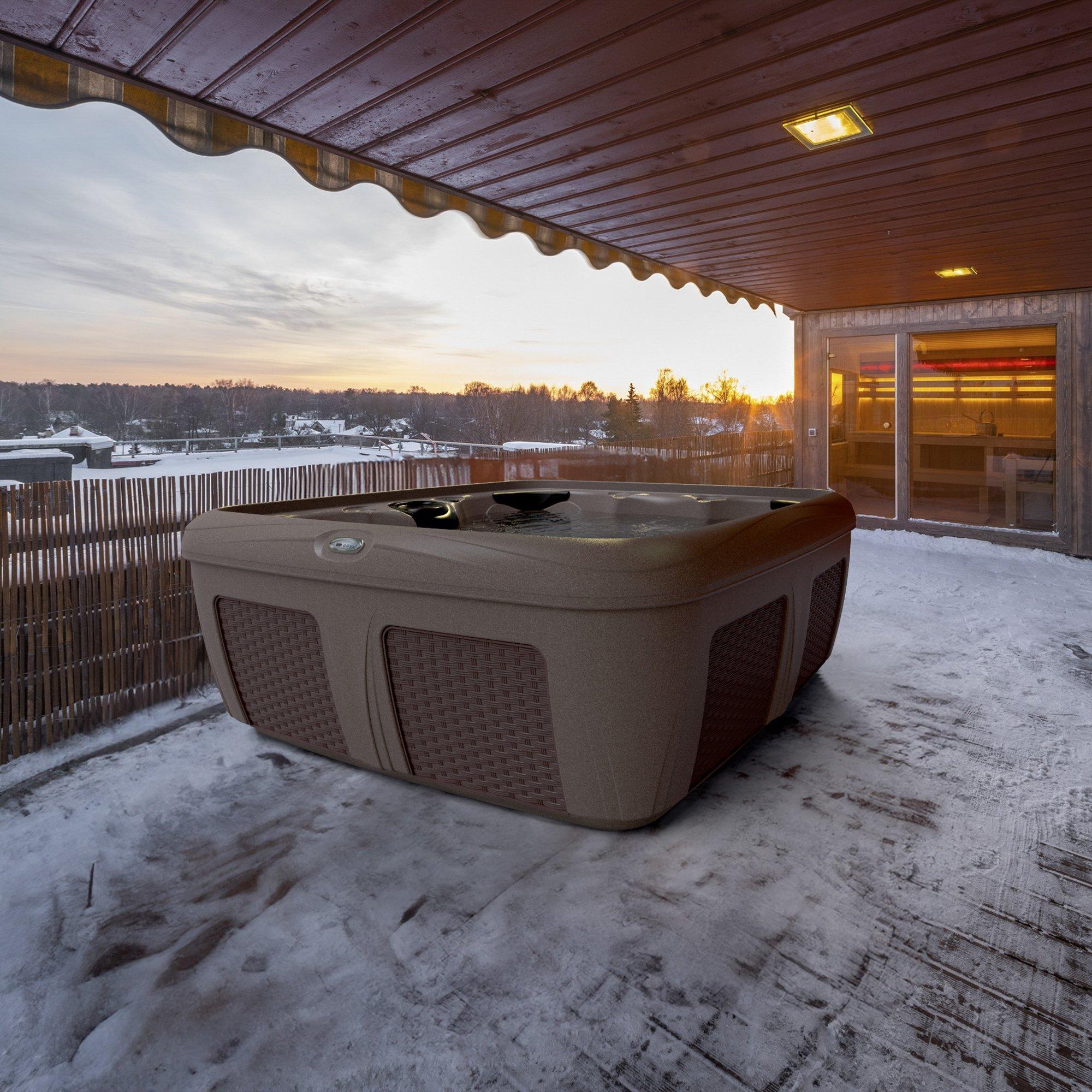 AquaRest  Dynamic 78S Hot Tub  Greystone