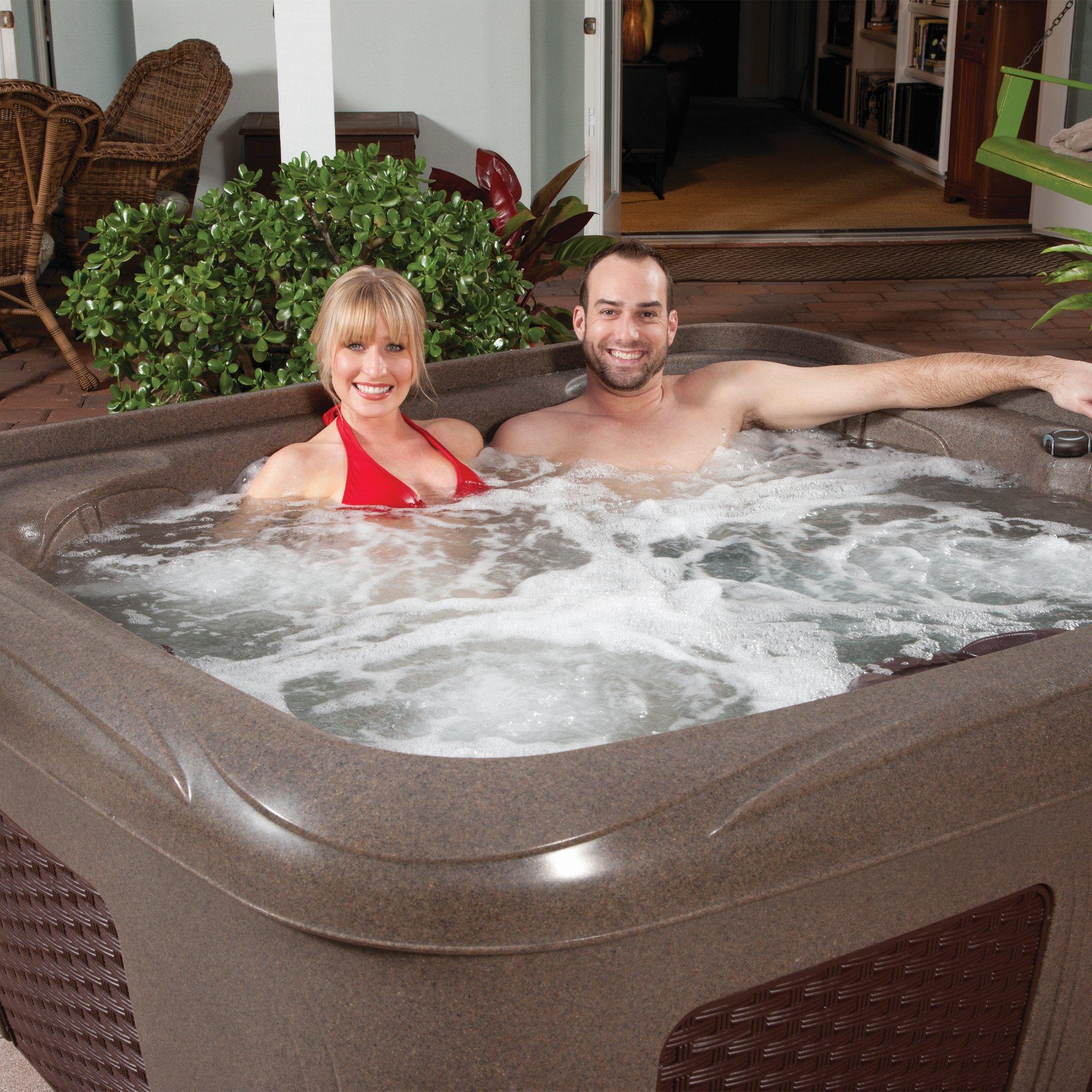 AquaRest  Dynamic 78S Hot Tub  Greystone