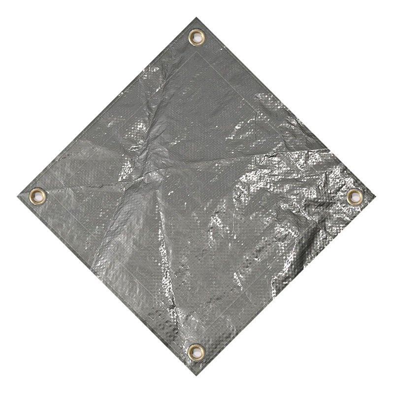 Pro 12 x 24 Rectangle Winter Pool Cover 15 Year Warranty Silver