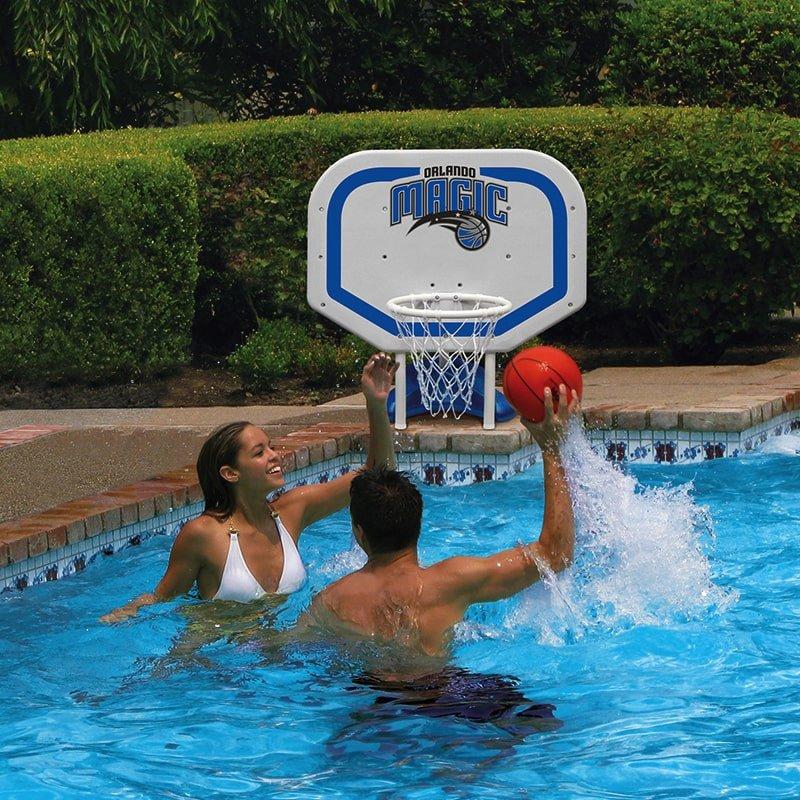 Poolmaster Orlando Magic Nba Pro Rebounder Poolside Basketball Game