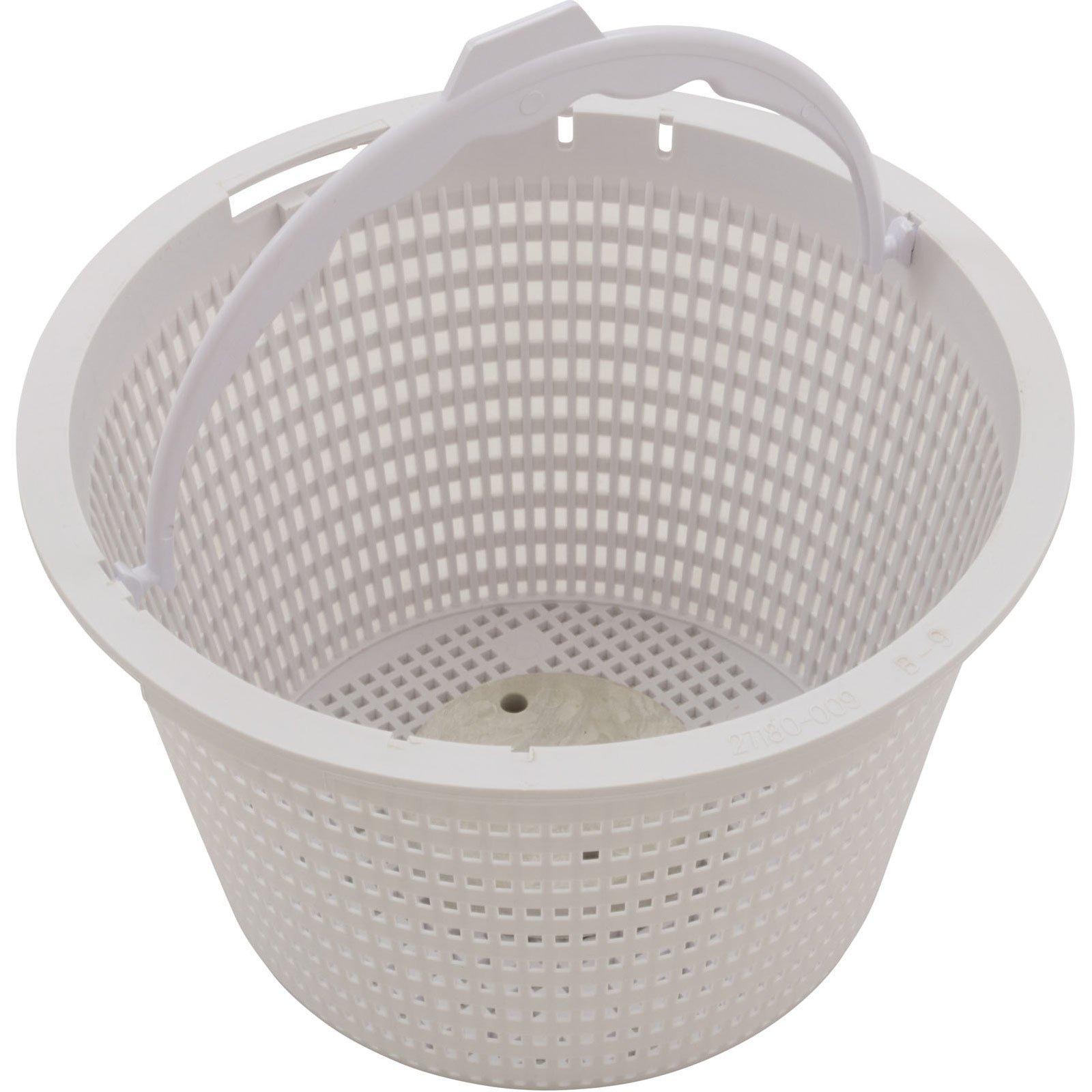 Custom Molded Custom 27180-009-000 Basket for Pool Skimmer - White