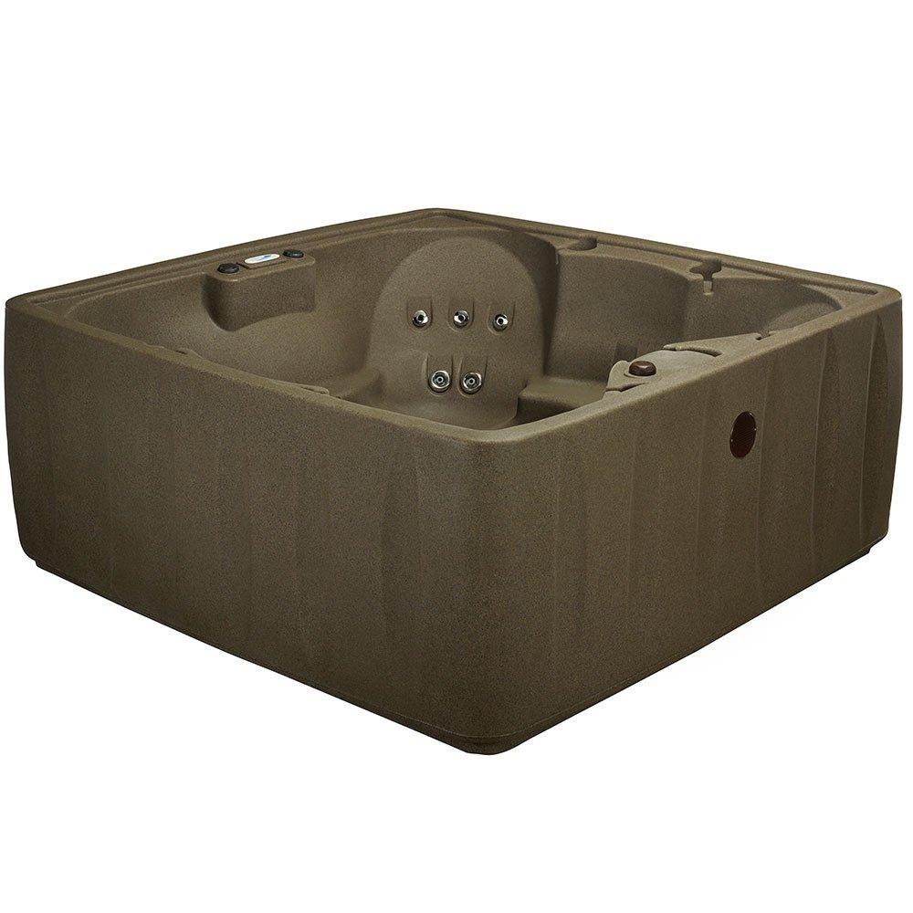 6-Person Spa with Ozone, Heater, 19 Stainless Steel Jets and LED Waterfall