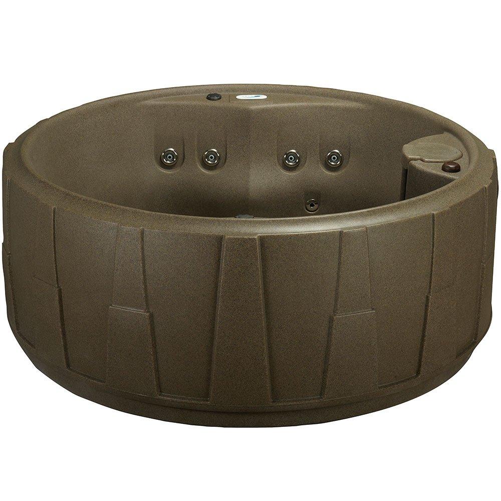 Aquarest  4-Person Spa with Ozone Heater 14 Stainless Steel Jets and LED Waterfall