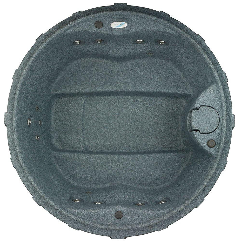 Aquarest  4-Person Spa with Ozone Heater 14 Stainless Steel Jets and LED Waterfall