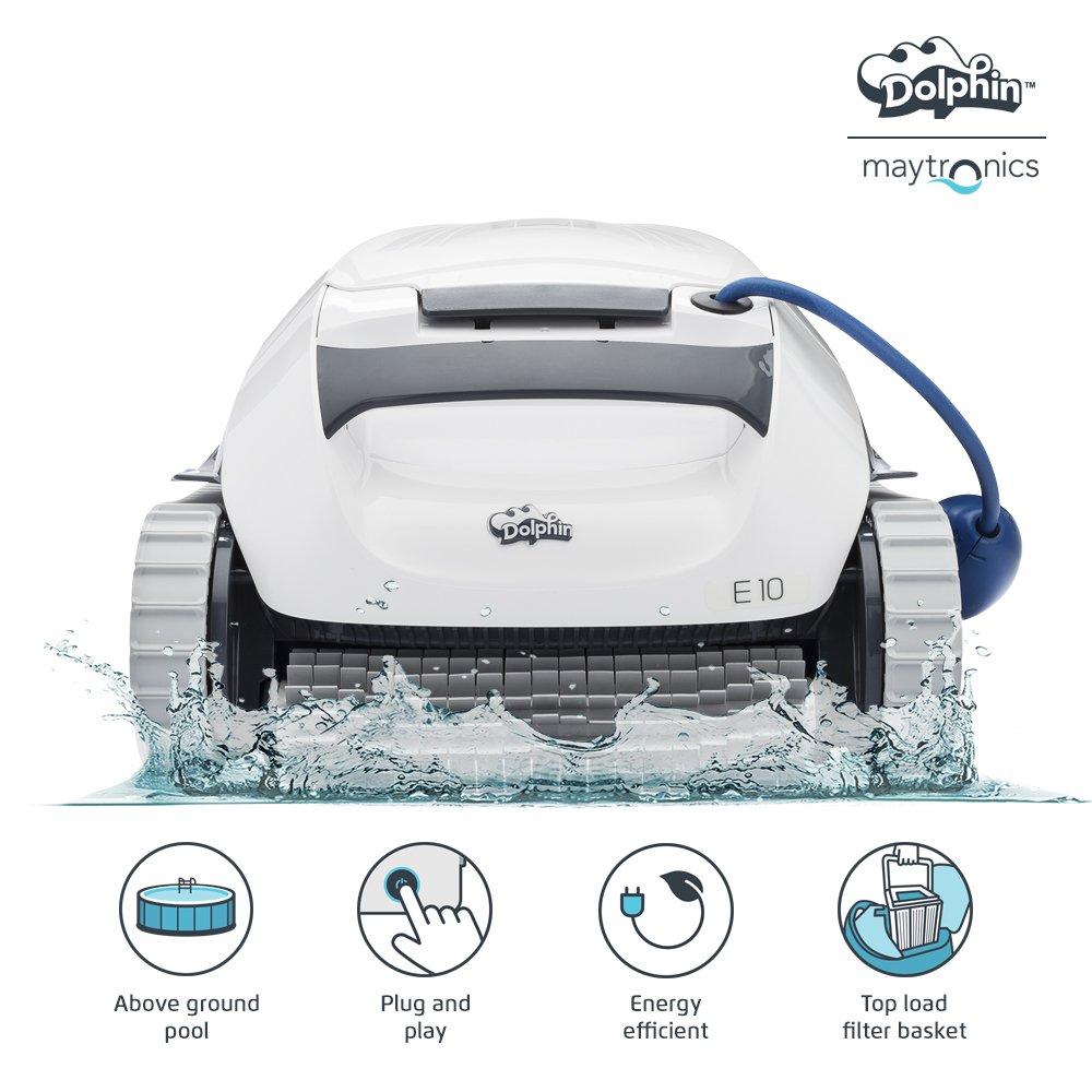 Dolphin E10 Above Robotic Ground Pool Cleaner Leslie's Pool Supplies