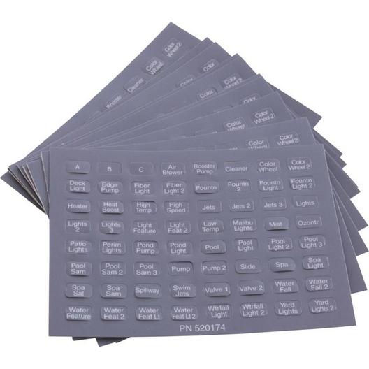 Pentair  Label Set Is10 (Qty 10)