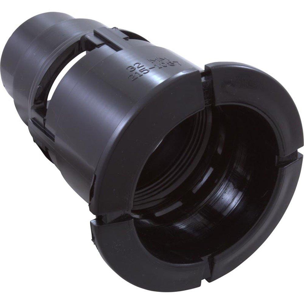 Poly Gunite Spa Jet Body Wall Fitting (Old Style), Black