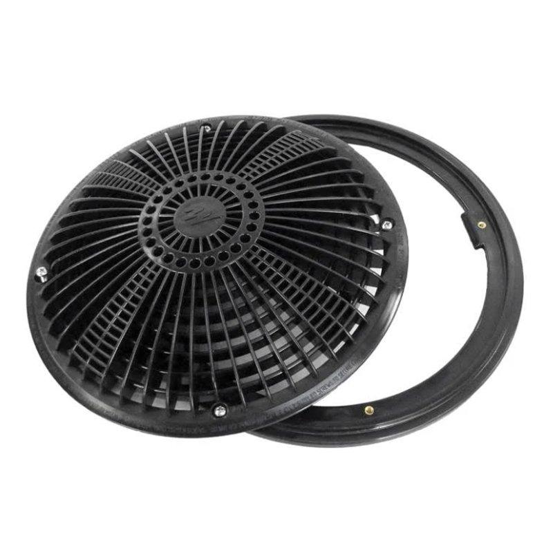 10 inch Tru Flo Drain Frame, Black