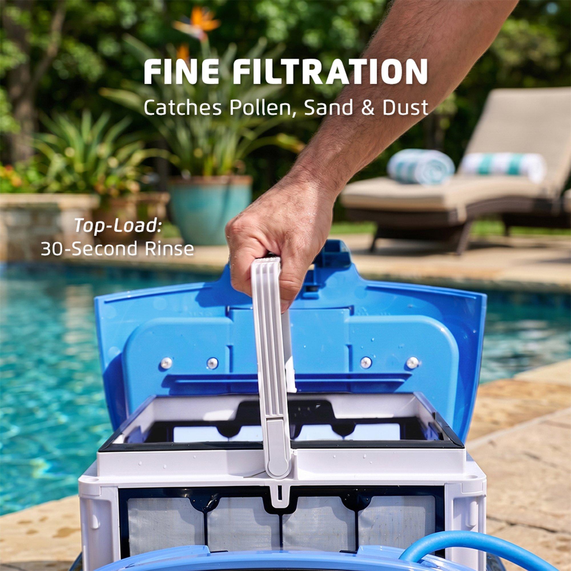 Dolphin  Proteus DX4 Plus Automatic Robotic Pool Cleaner with Wi-Fi and Smart Navigation