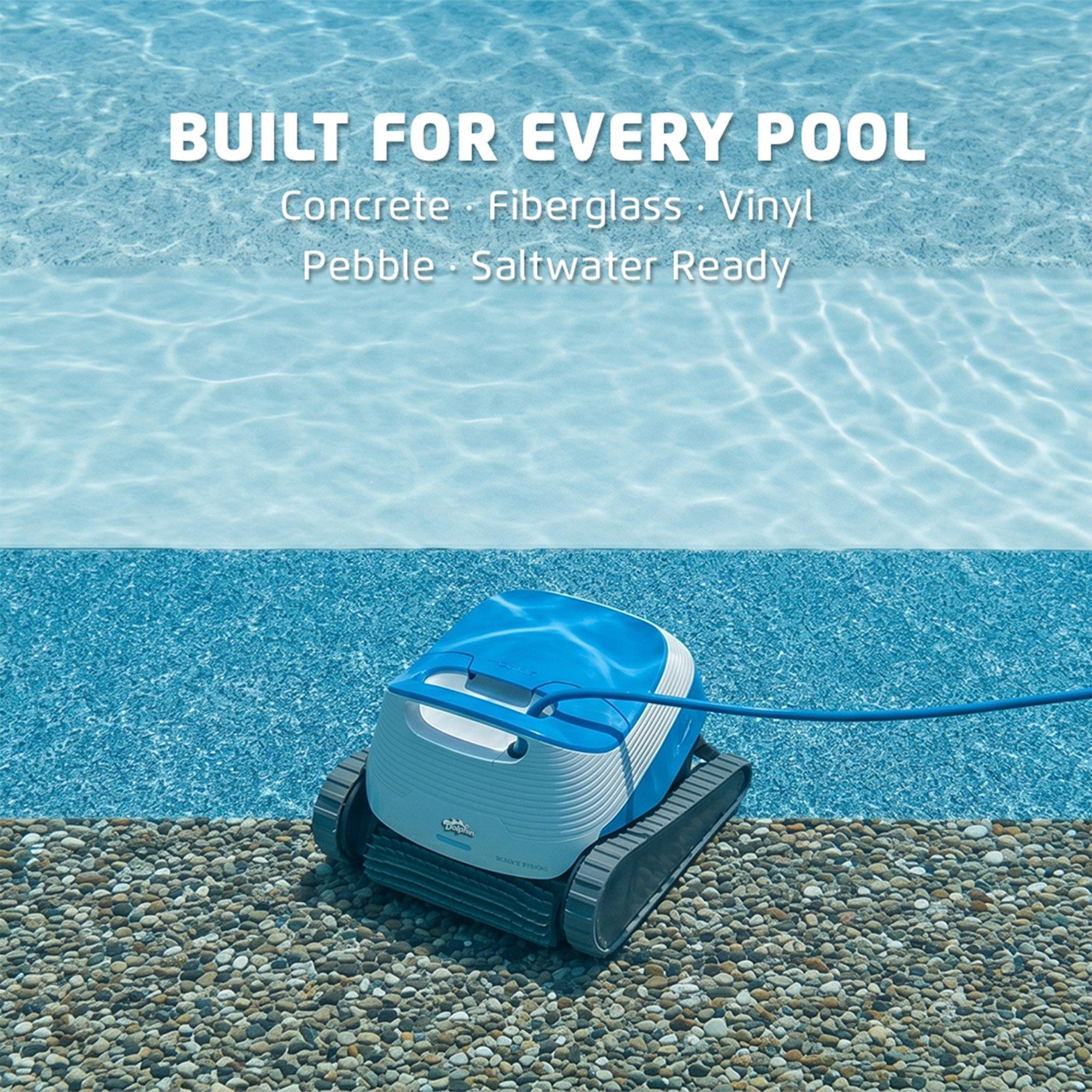 Dolphin  Proteus DX4 Plus Automatic Robotic Pool Cleaner with Wi-Fi and Smart Navigation