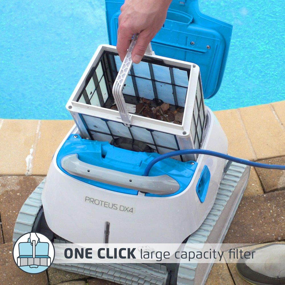 Dolphin  Proteus DX4 Robotic Pool Cleaner with PowerStream Technology