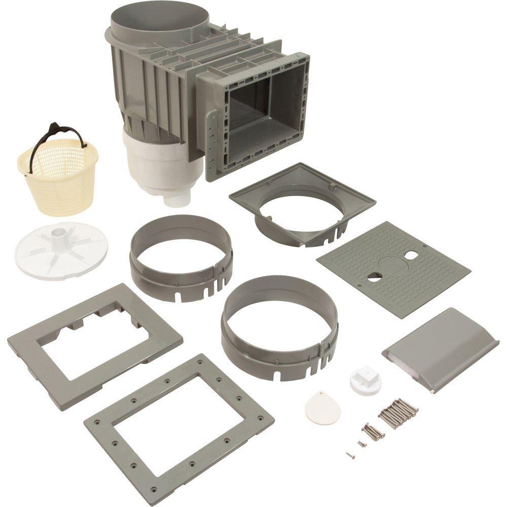 SKIMMER FIBERGLASS SQUARE GRAY