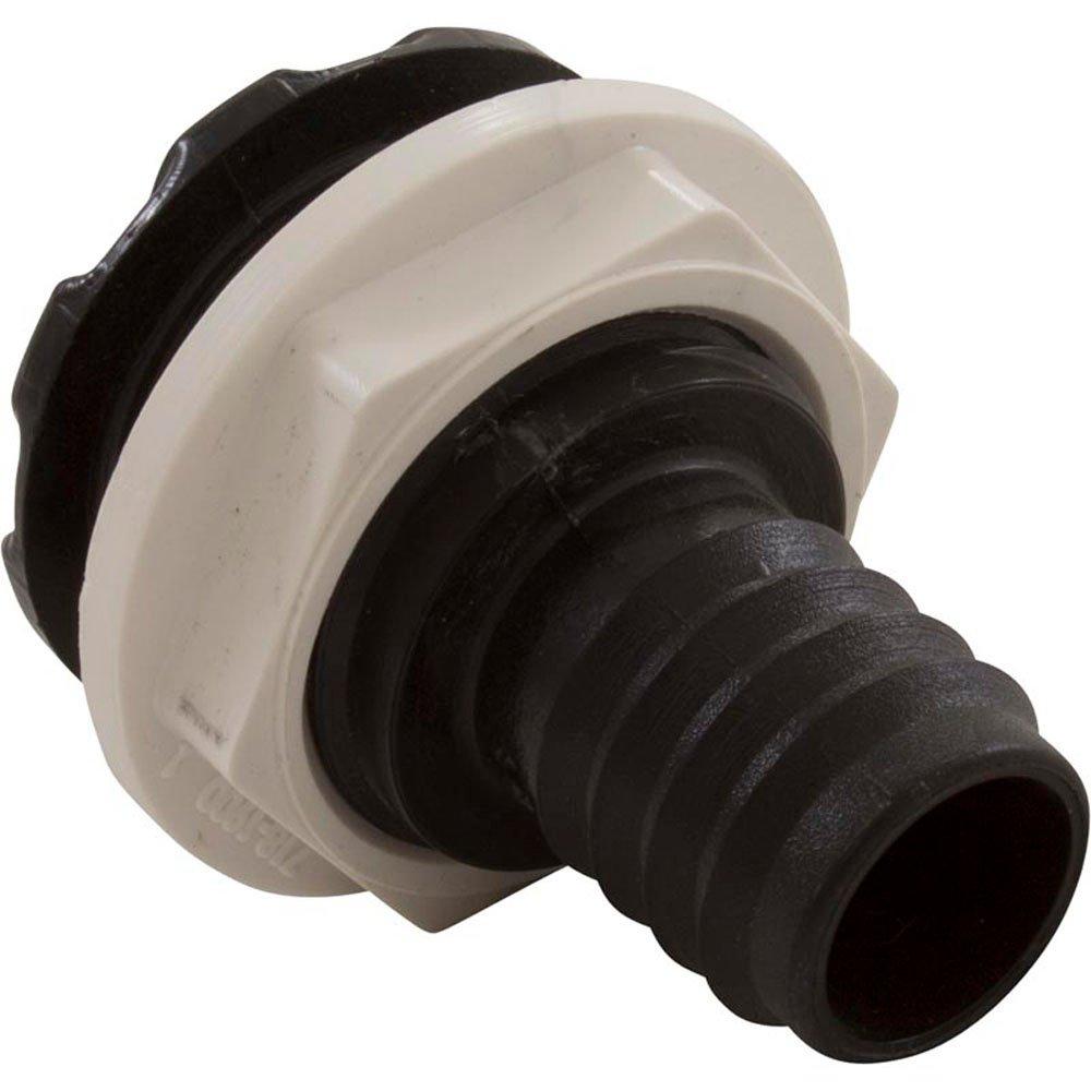 BULKHEAD FITTING 3/4 B BLACK
