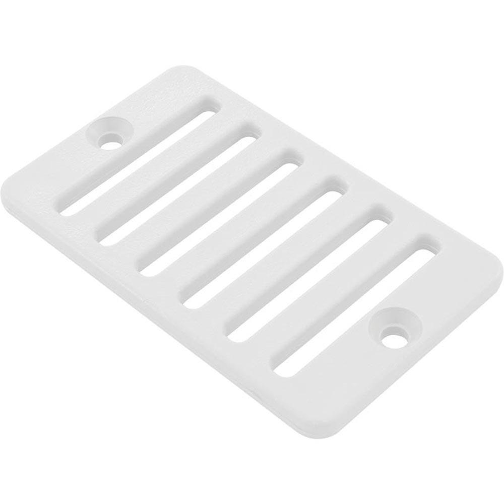 DECK DRAIN GRATE 2 X 4 WHITE