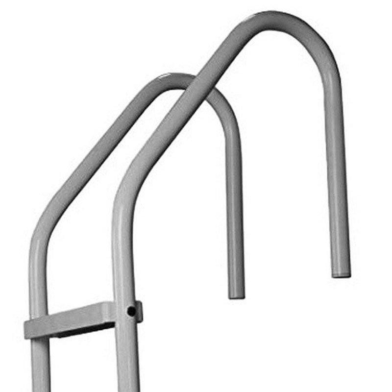 24" Residential 3-Step In Ground Ladder, Graphite Gray