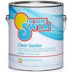 Clear Pool Deck Sealer Semi-Gloss Finish