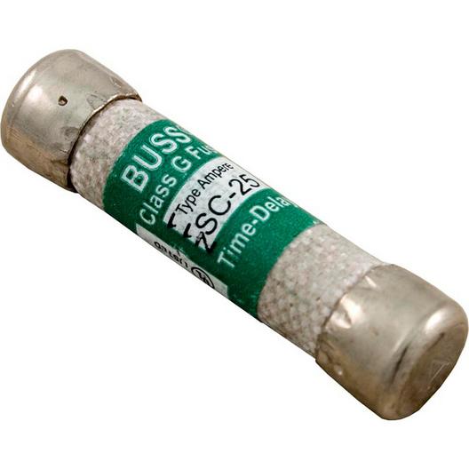 Spa Builders  Buss Class G 25 Amp Time Delay Fuse for Spas  Hot Tubs