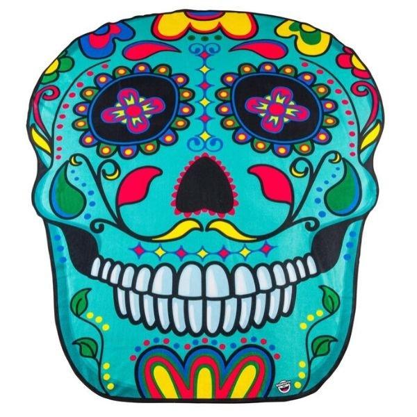 The Big Mouth Sugar Skull Beach Blanket 5 Feed Wide